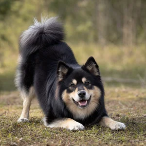 Finnish Lapphund — playful