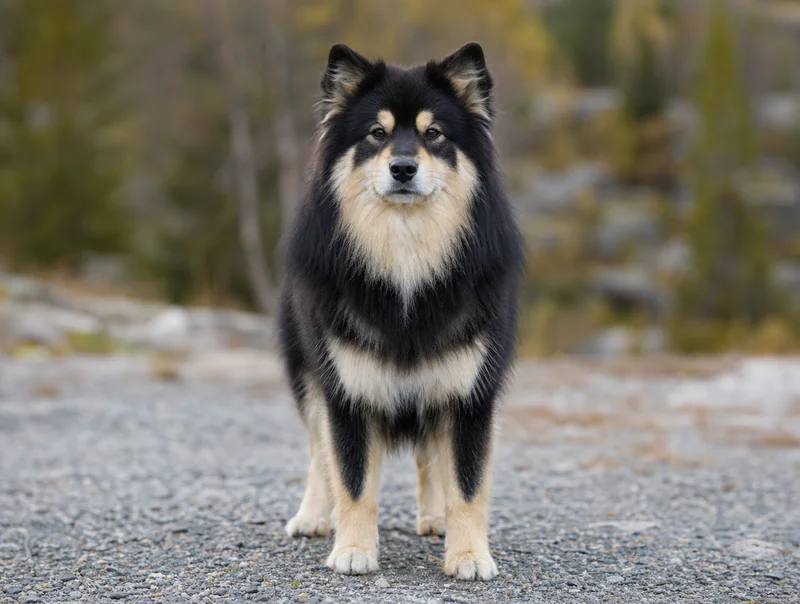 Finnish Lapphund — front