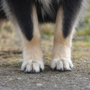 Finnish Lapphund — paws