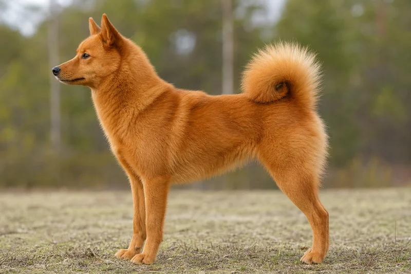 Finnish Spitz — Auburn coat