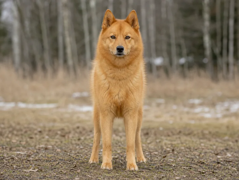 Finnish Spitz — front