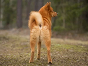 Finnish Spitz — rear