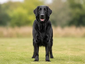 Flat Coated Retriever — front