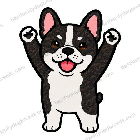 French Bulldog sticker 2