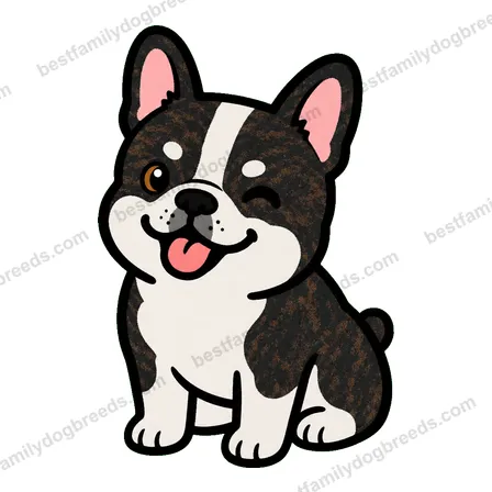 French Bulldog sticker 3