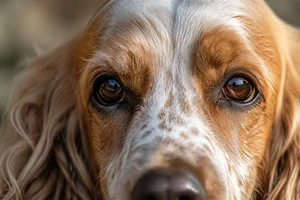 French Spaniel — eyes
