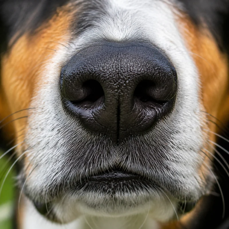 French Tricolour Hound — nose