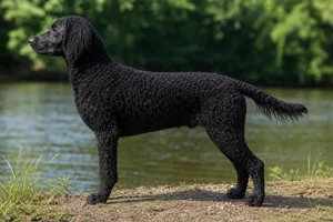 French Water Dog — Black coat