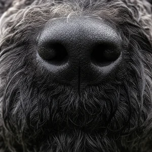 French Water Dog — nose