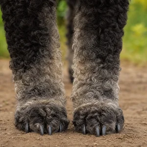 French Water Dog — paws