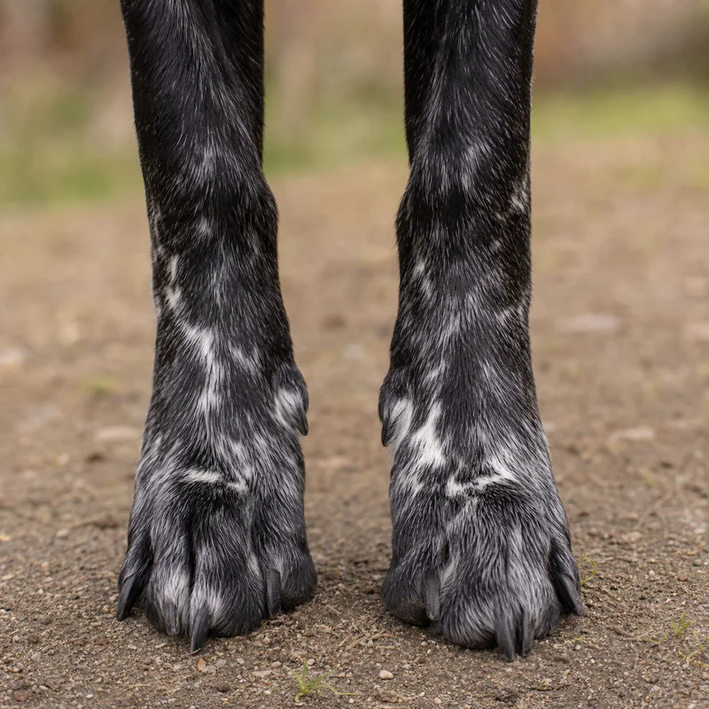 Frisian Pointing Dog — paws