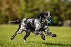 Frisian Pointing Dog — playing