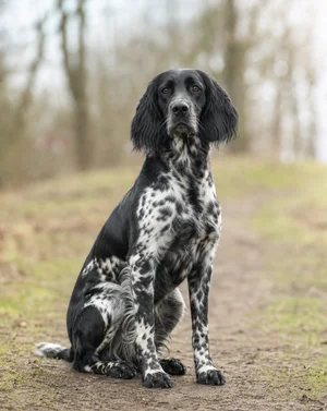 Frisian Pointing Dog — sitting