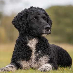 Frisian Water Dog — relaxed