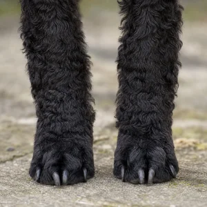 Frisian Water Dog — paws