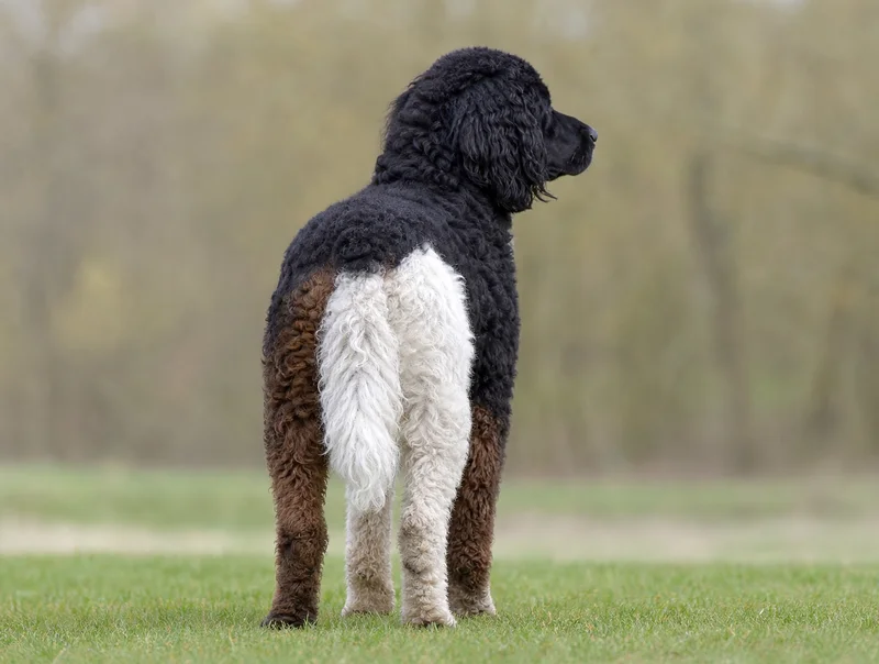 Frisian Water Dog — rear