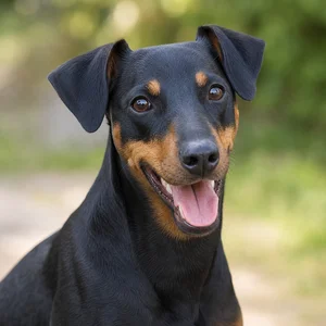 German Pinscher — happy
