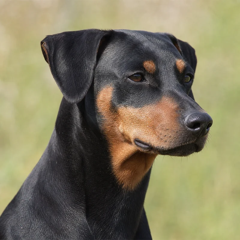 German Pinscher — relaxed