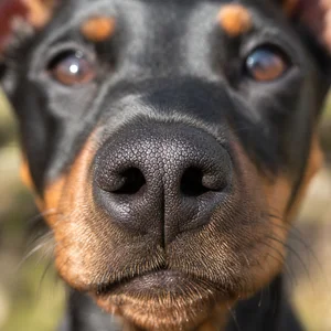 German Pinscher — nose