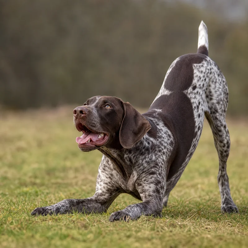German Pointer — playful