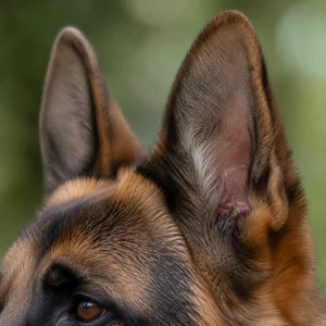 German Shepherd Dog — ears