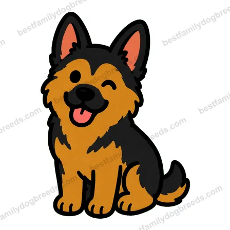 German Shepherd Dog sticker 3