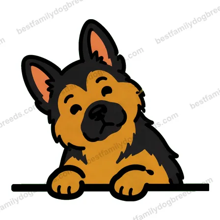 German Shepherd Dog sticker 17