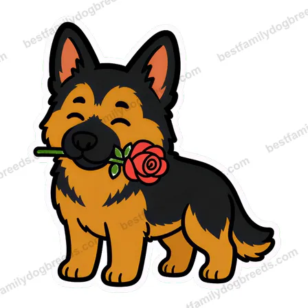 German Shepherd Dog sticker 22
