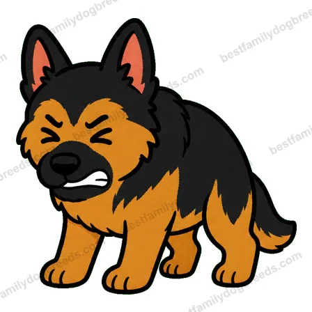 German Shepherd Dog dog meme sticker preview