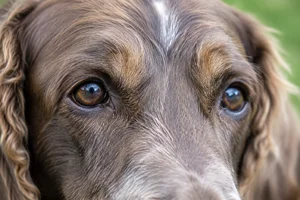 German Spaniel — eyes