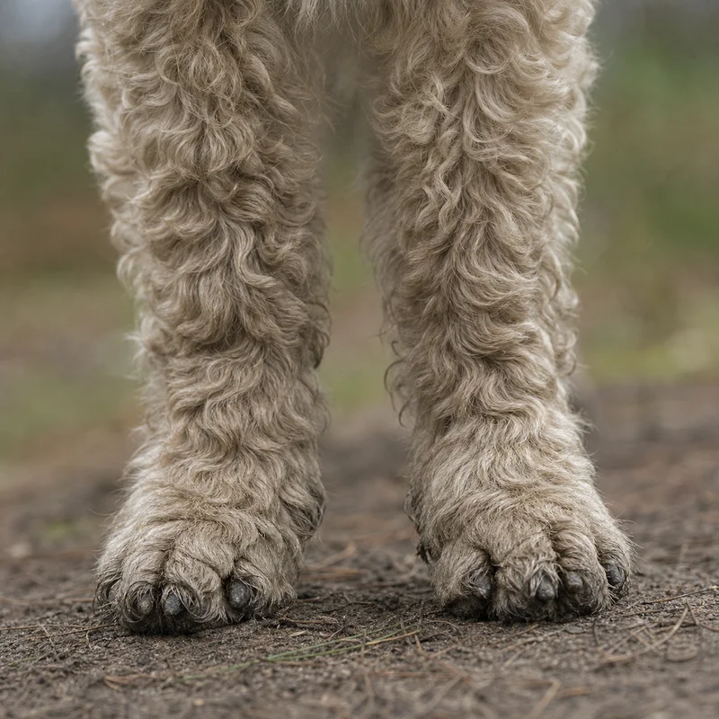 German Spaniel — paws