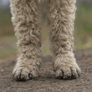 German Spaniel — paws