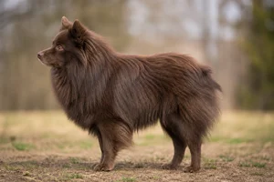 German Spitz — Brown coat
