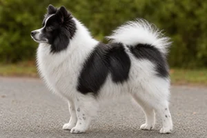 German Spitz — Parti-color coat