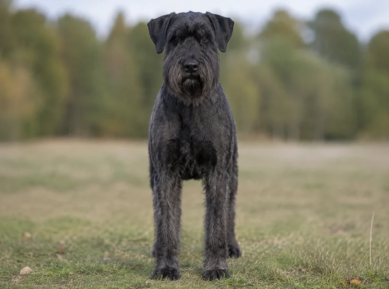 Giant Schnauzer — front