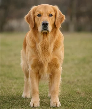 Golden Retriever — front