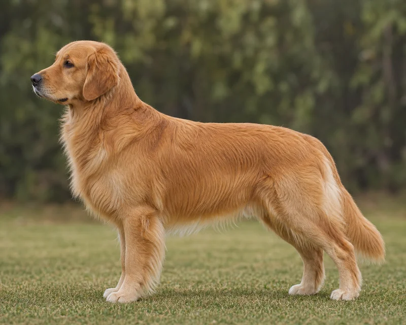 Golden Retriever — side