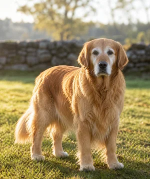 Golden Retriever — senior