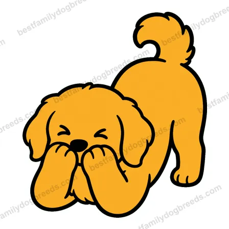 Golden Retriever cute dog meme sticker
