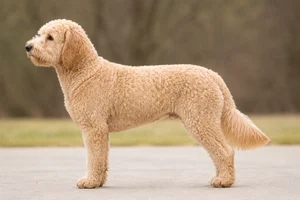 Goldendoodle — Apricot coat