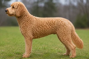 Goldendoodle — Gold coat
