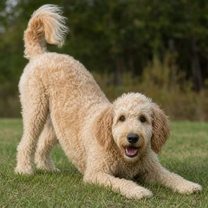 Goldendoodle — playful