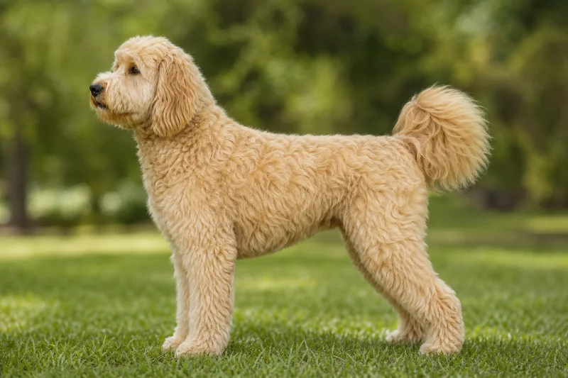Goldendoodle — side