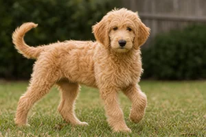 Goldendoodle — puppy (~4 mo)
