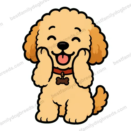 Goldendoodle dog meme sticker preview