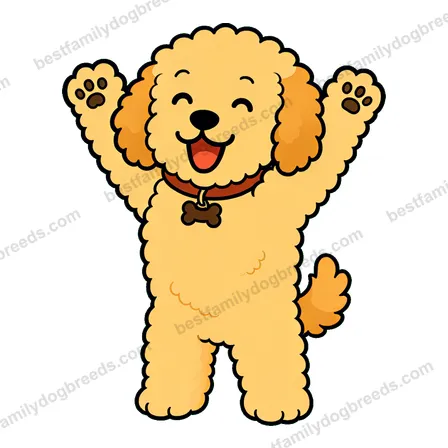 Goldendoodle sticker 2