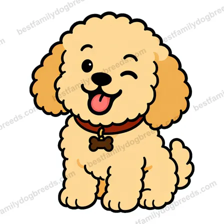 Goldendoodle sticker 3