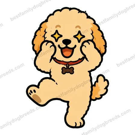 Goldendoodle dog meme sticker preview