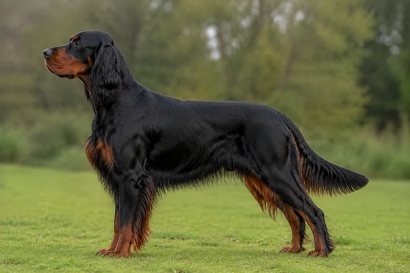 Gordon Setter — side