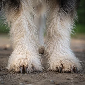 Grand Basset Griffon Vendéen — paws